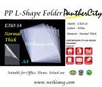 PP L-Shape A4 Folder - Normal Thick - E310-14